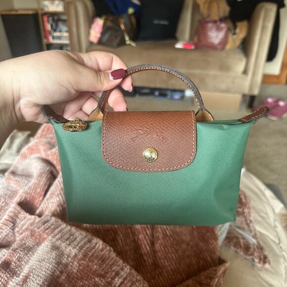 Longchamp Mini Le Pliage Pouch - BRAND NEW - Picture 1 of 9